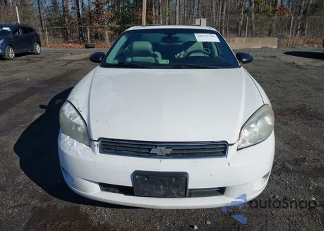 2006 Chevrolet Monte Carlo Ltz z USA, uszkodzony, nr VIN 2G1WN151169293238